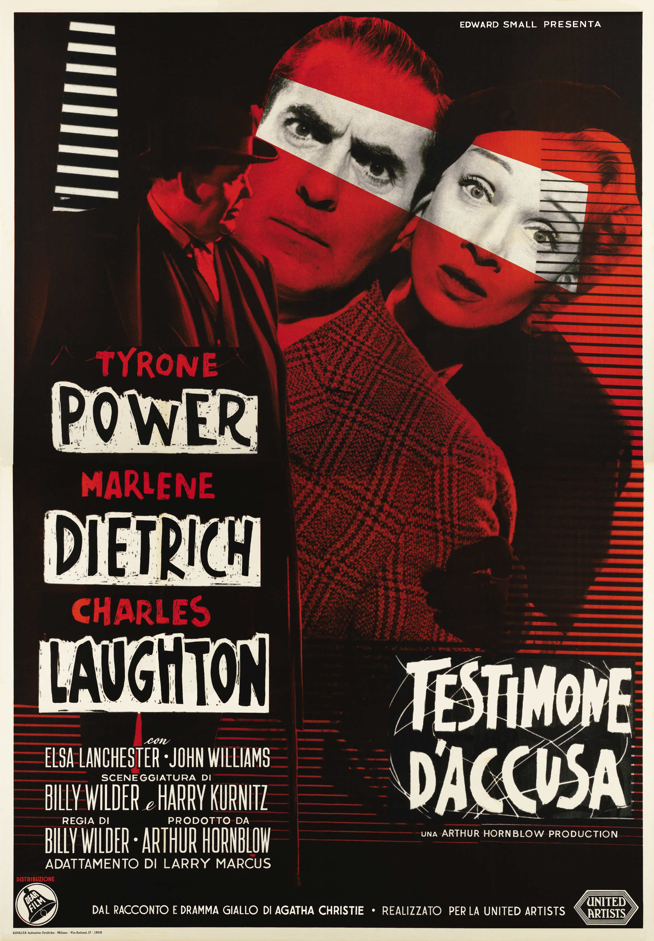 Witness For The Prosecution | Agatha Christie, Film, Larry